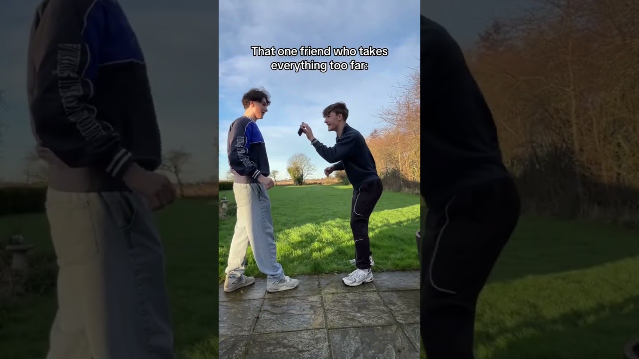 THAT FRIEND WHO TAKES EVERYTHING TOO FAR #shorts #viral