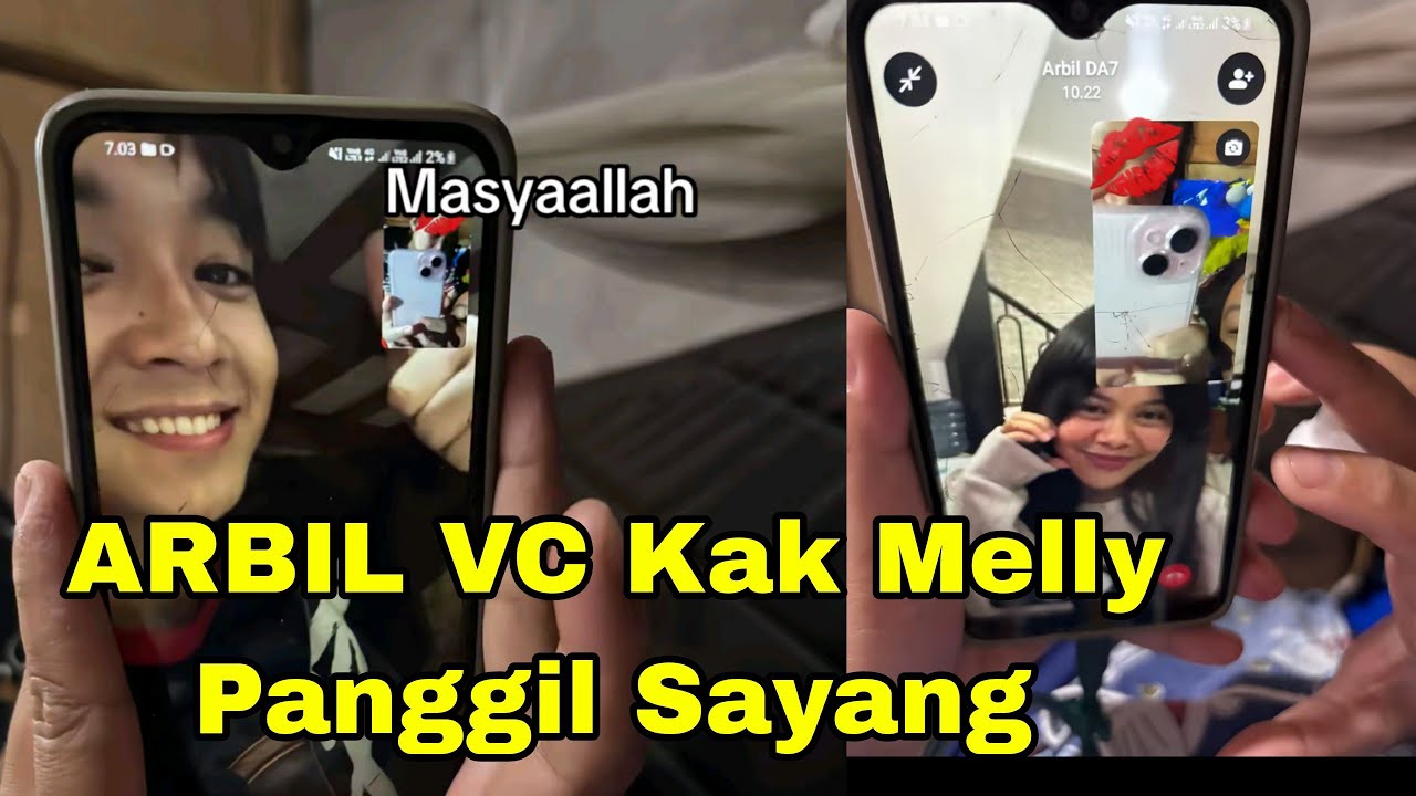 ARBIL VC KAK MELLY PANGGIL SAYANG, SANGAT SYUTING NYA