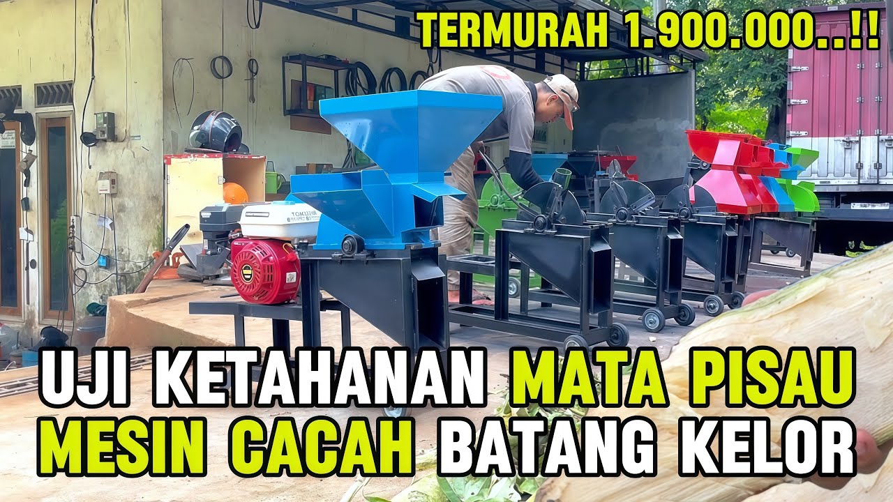 BEDAH SPESIFIKASI MESIN CACAH SERBAGUNA..!! Ternyata seperti ini kwalitasnya??