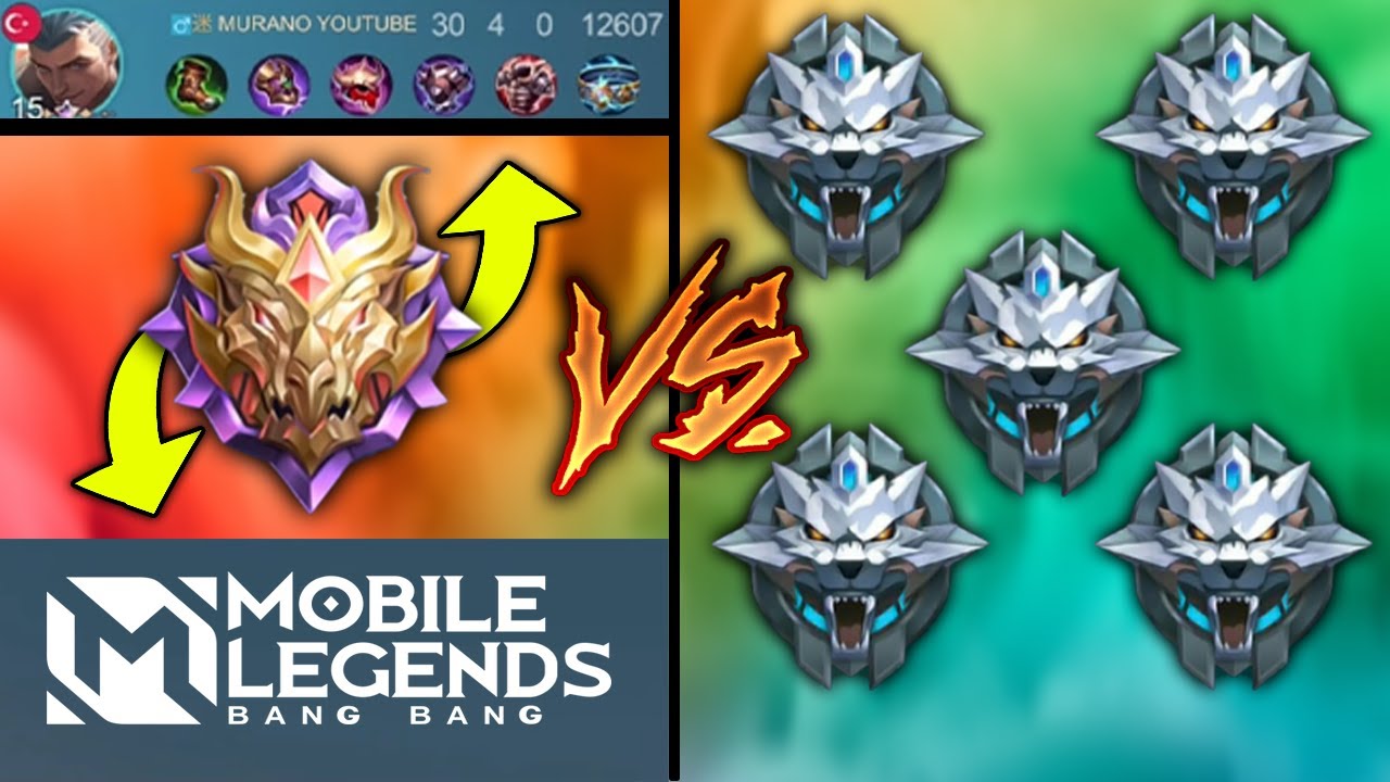 1 MİSTİK VS 5 BÜYÜK USTA - Mobile Legends