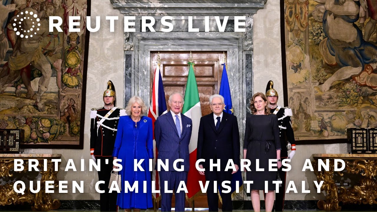 LIVE: Britain's King Charles and Queen Camilla visit Italy