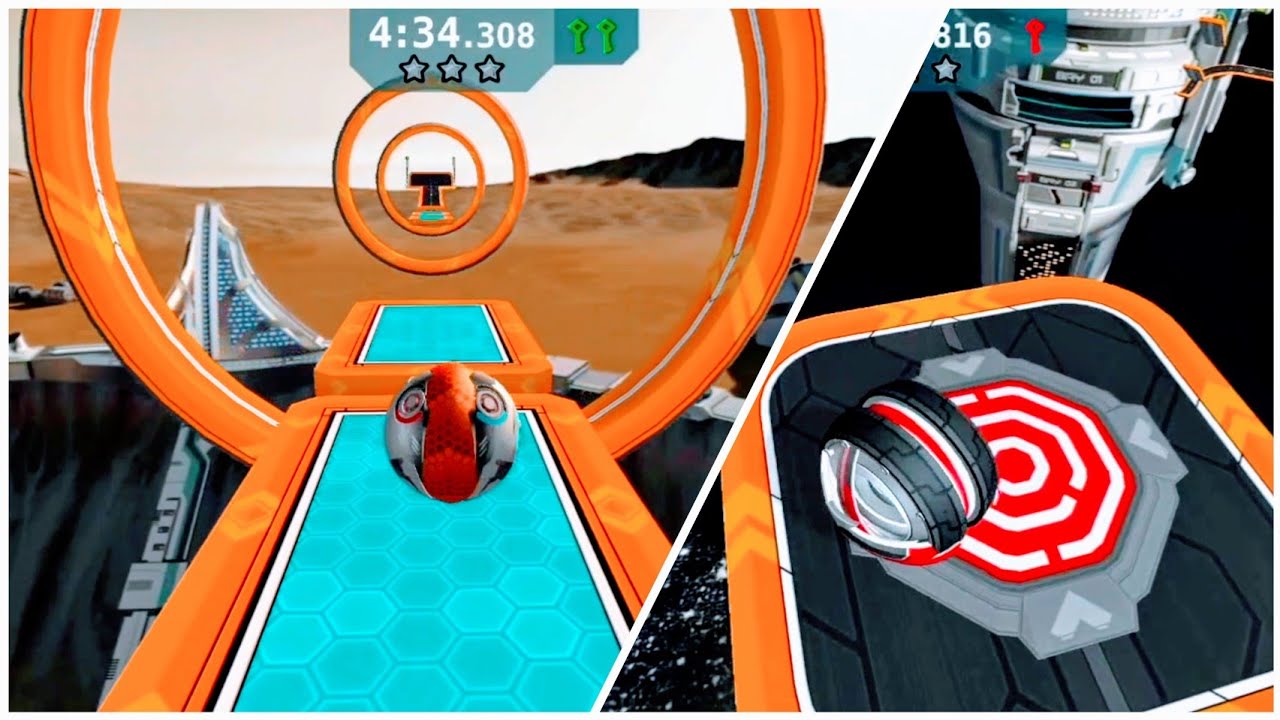 GYRO BALLS Evolution 🌈 All levels Gameplay Walkthrough #1 ✨ Gyrosphere Evolution 💥 Nafxitrix Gaming