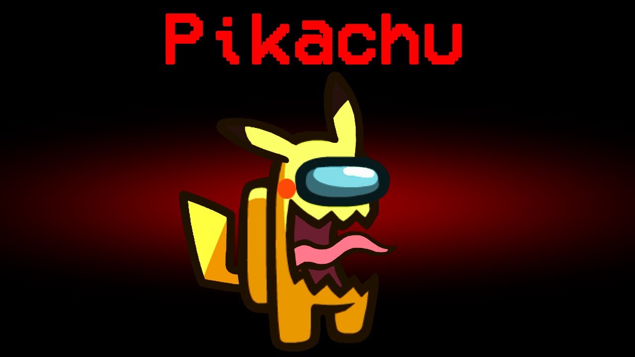 Among Us Прятки но Pikachu — самозванец