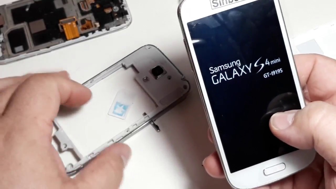 Из грязи в князи : восстановил Samsung S4 Mini Disassembly & Assembly GT-I9190/I9195