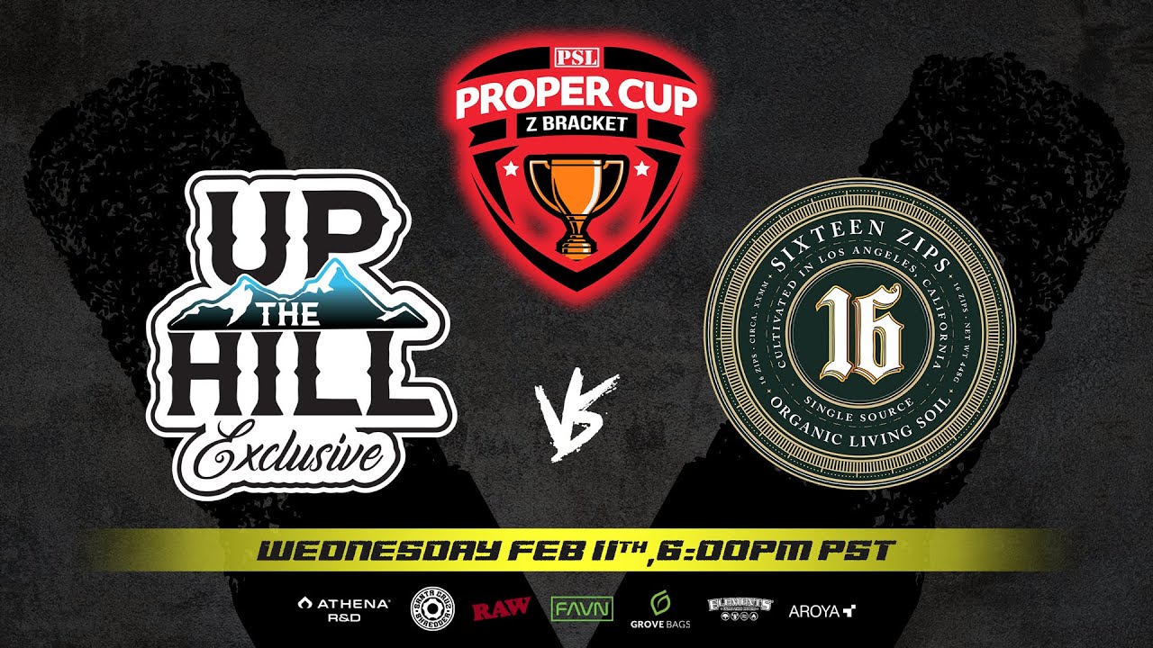 Proper Cup - Z Bracket: Up The Hill vs 16 Zips