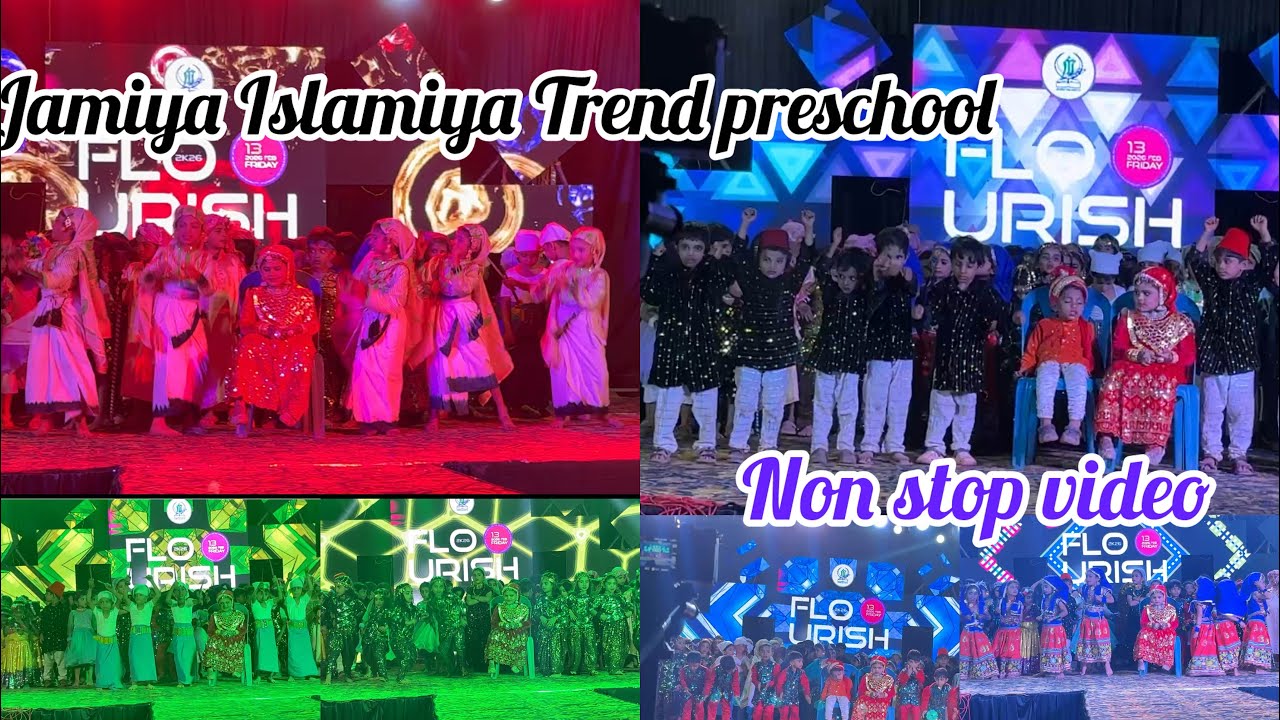 Jamiya Islamiya Islamiya Trend preschool annual day program |non stop video |#viral#trending#trend 