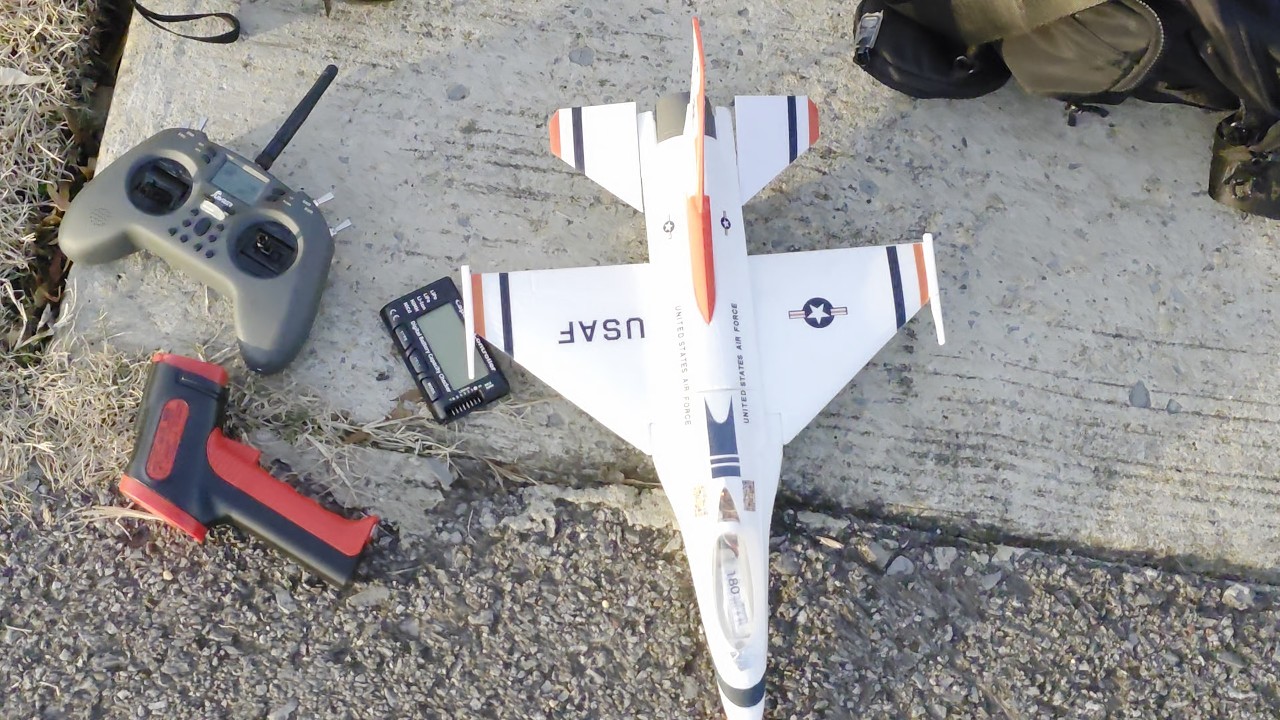 MinimumRC F16 New Micro F16 30mm EDF RC Jet