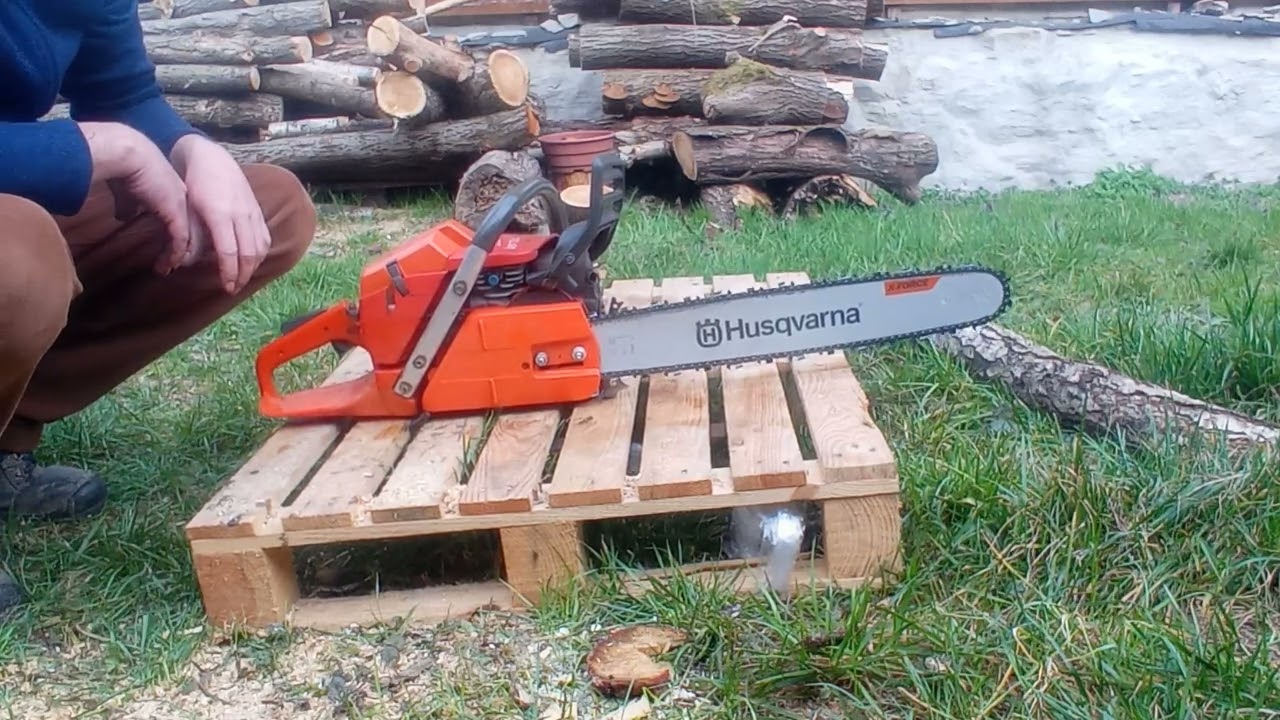 Husqvarna 365 znaleziona na złomowisku cylinder tłok WINZOR