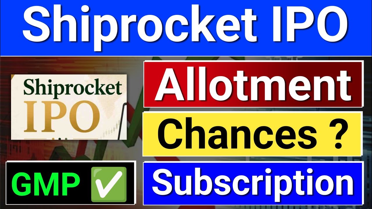 Shiprocket ipo allotment. Shiprocket ipo gmp, Shiprocket ipo news,  ipo latest news