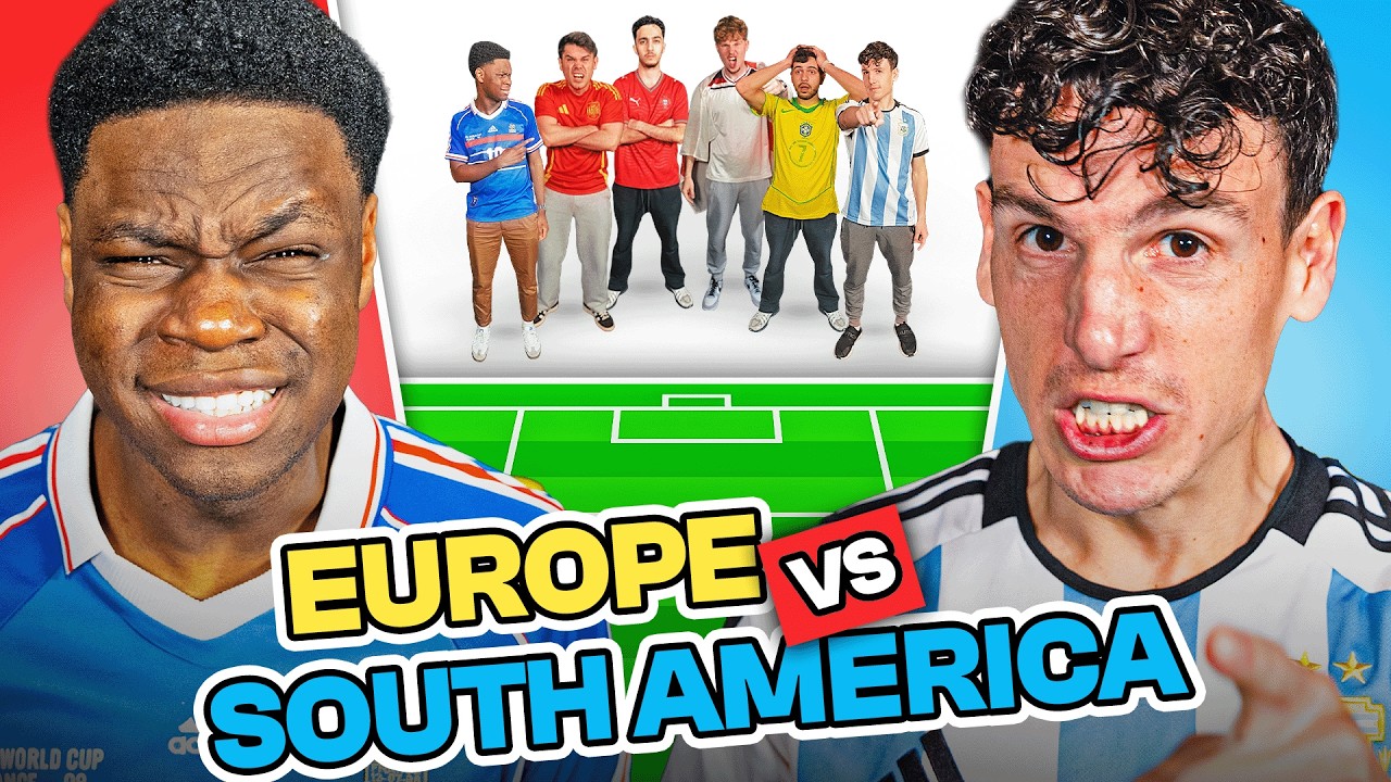 Europe vs South America LEGENDS COMBINED XI
