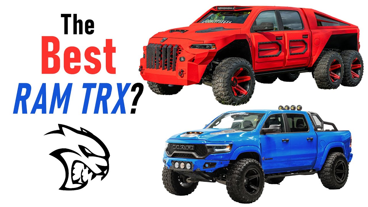 Apocalypse Manufacturing - Explore Our Ram TRX Builds!