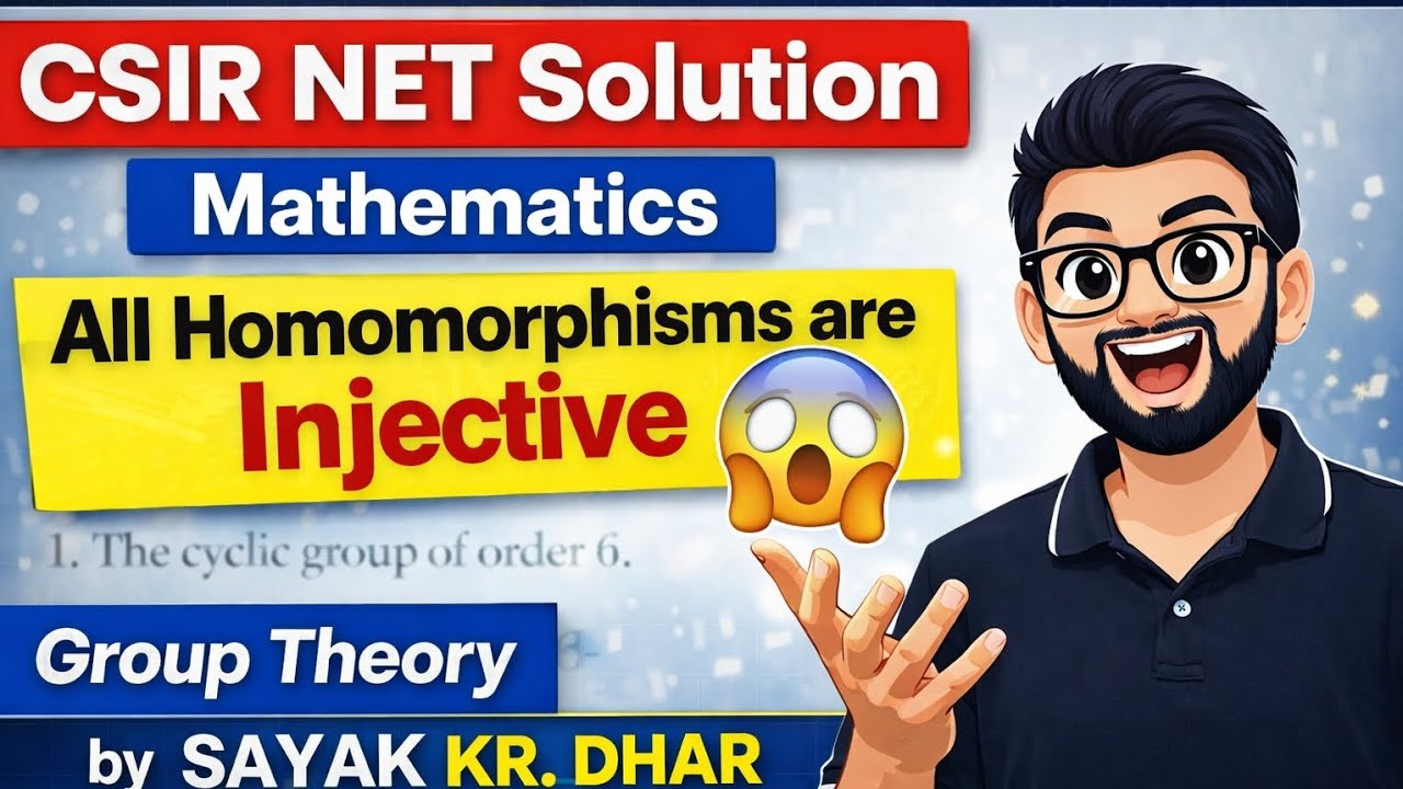 CSIR NET Solution 🔥| Mathematics | Group Theory #maths #csirnet #grouptheory #previousyear #solution