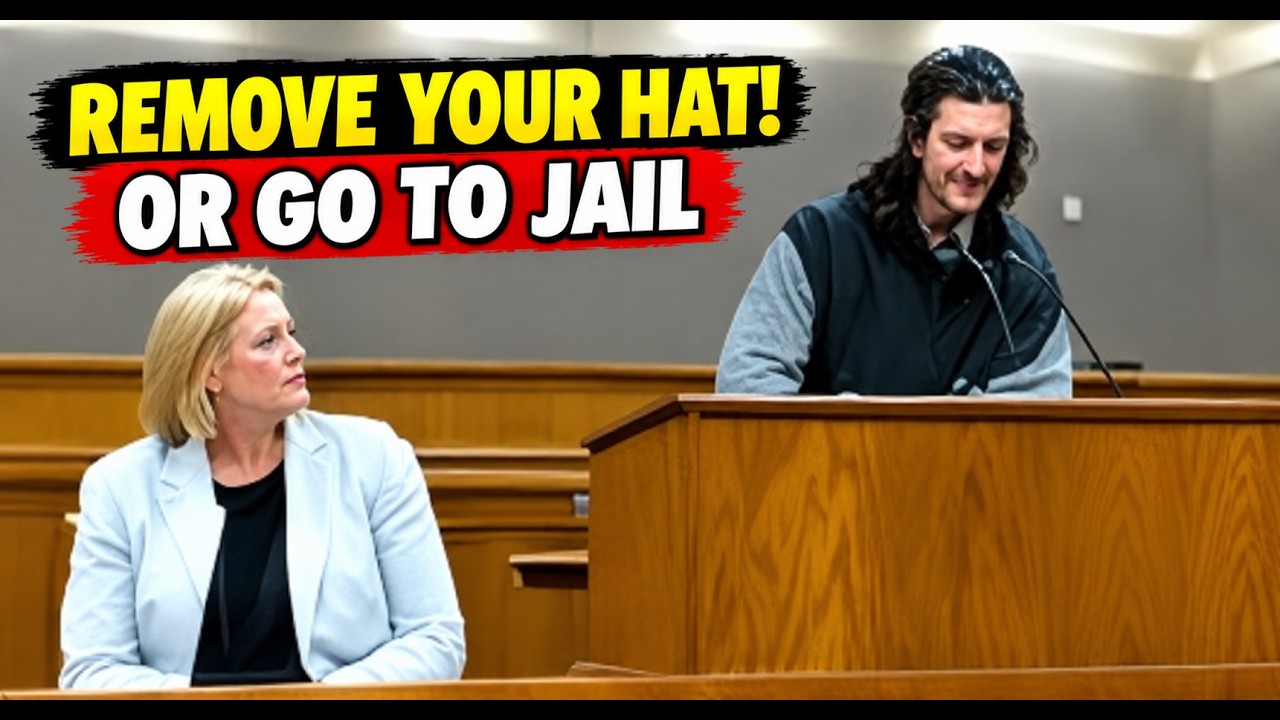 Defendant Refuses to Remove His Hat &mdash; Judge Finds Him in Contempt After Courtroom Showdown