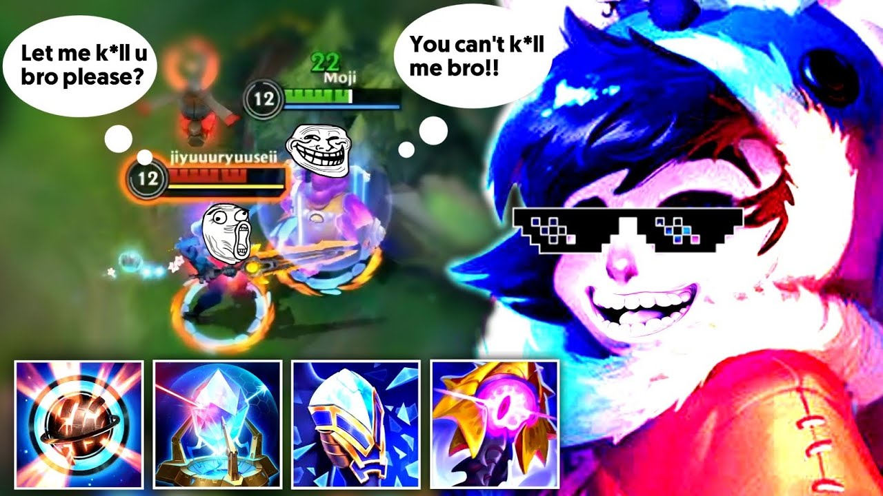 MID LANE NUNU IS UNKILLABLE!!! 😂💪 (NUNU GAMEPLAY) | WILDRIFT