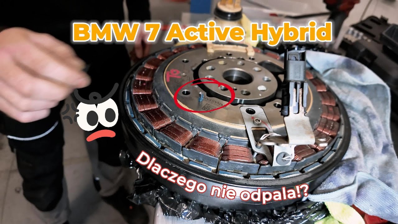 Rozleciał się silnik elektryczny🤯 | BMW 7 Active Hybrid Nie Odpala⚠️ | Diagnostyka 🛠️