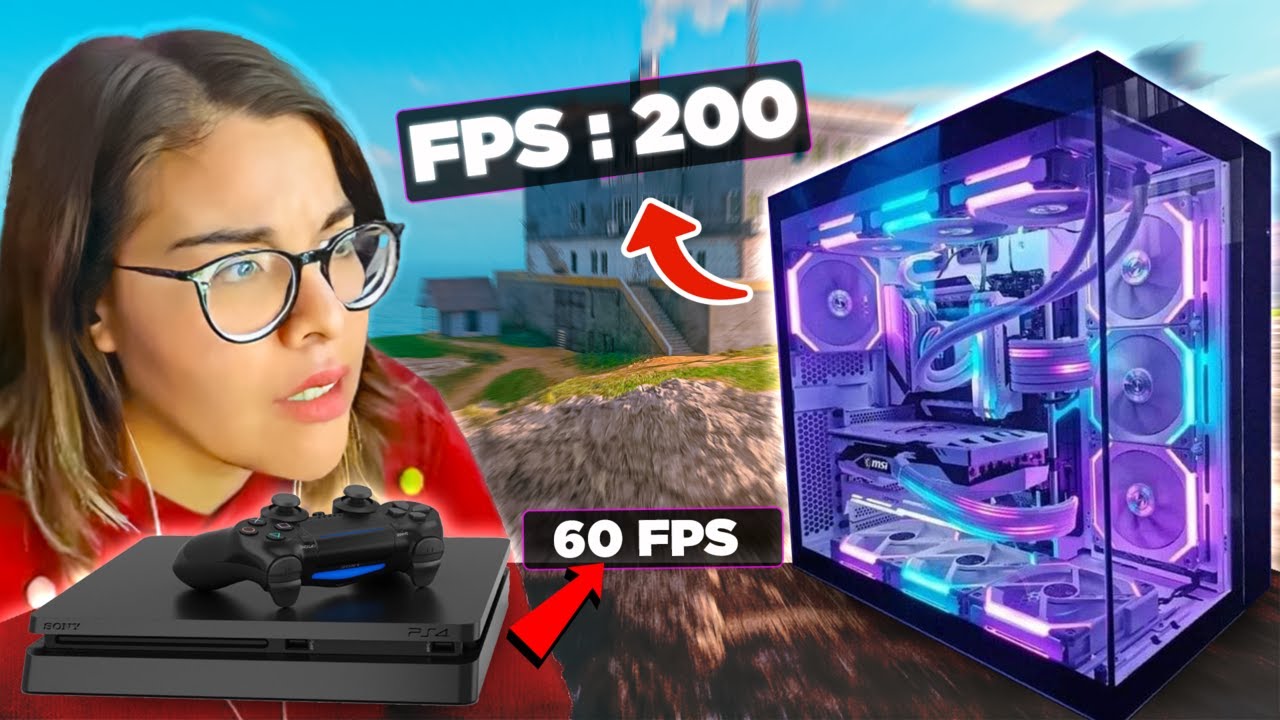 JUGUE WARZONE a 200 FPS por PRIMERA VEZ- Adiós PS4