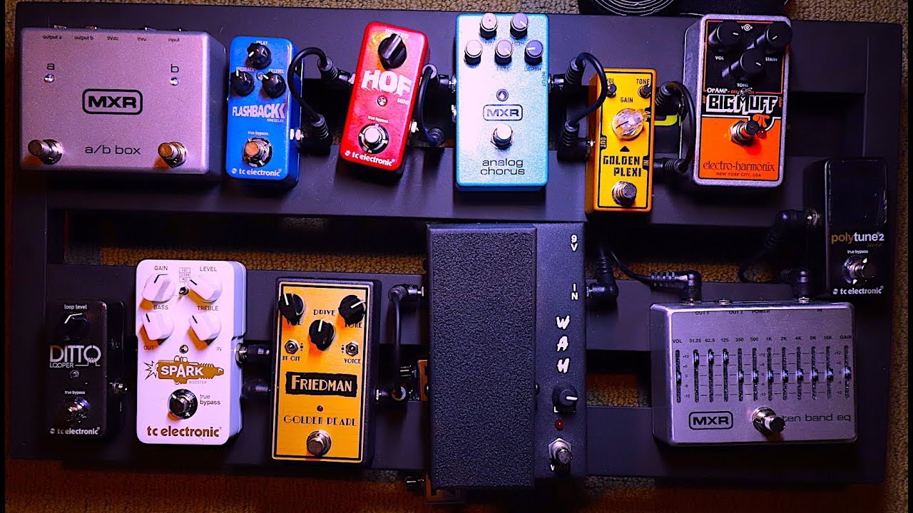 Pedaltrain Classic 2 Pedalboard Build