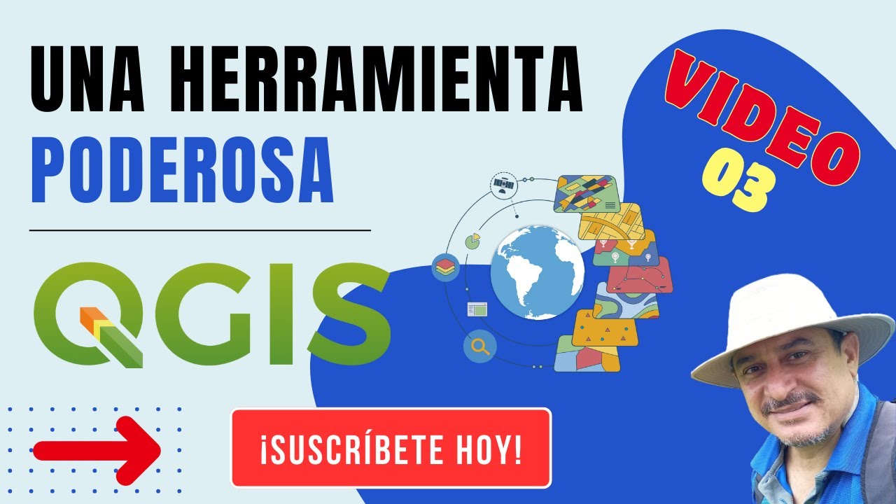 Qgis 3: Extracción de vértices, cálculo de sus coordenadas y etiquetas