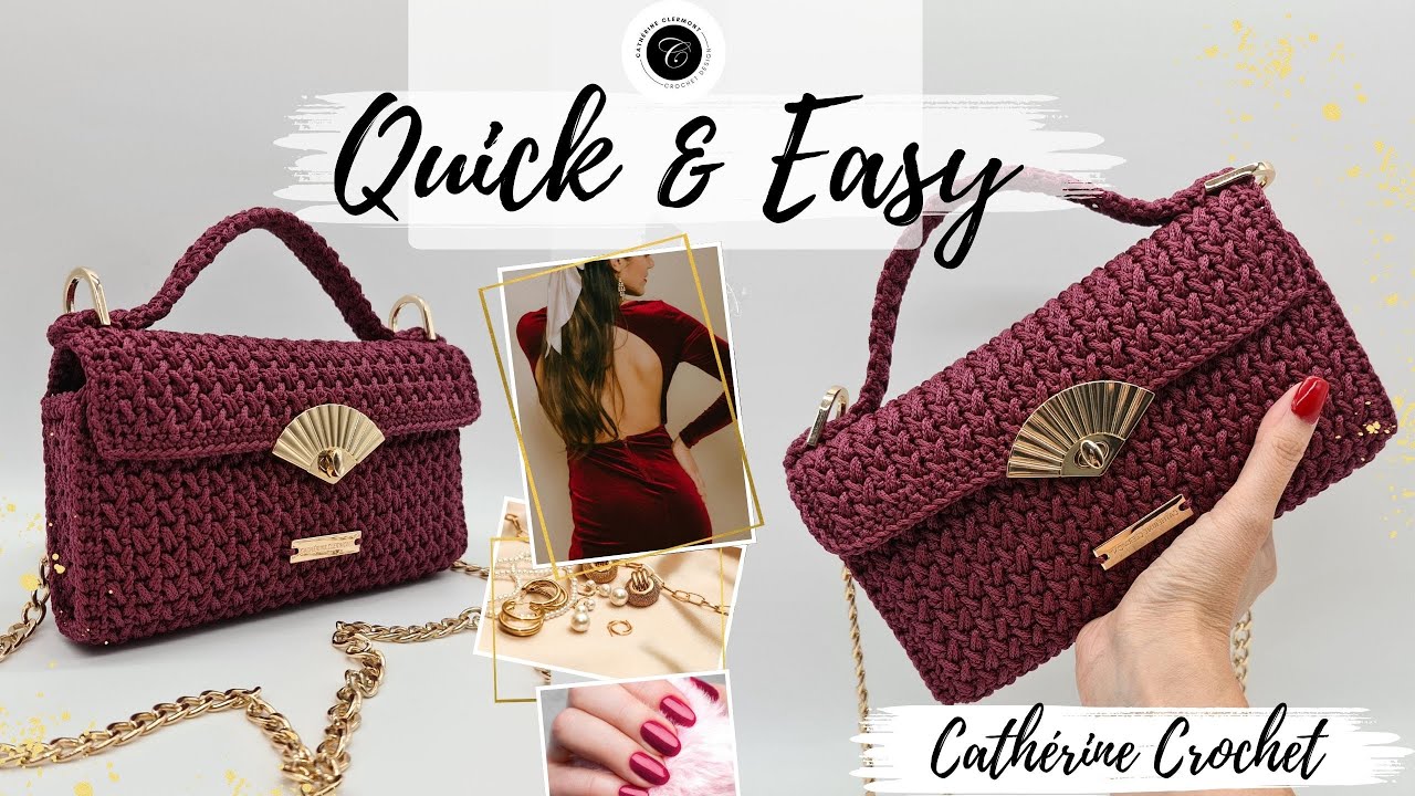 Crochet Bag - Quick & Easy Design (Beginner friendly)