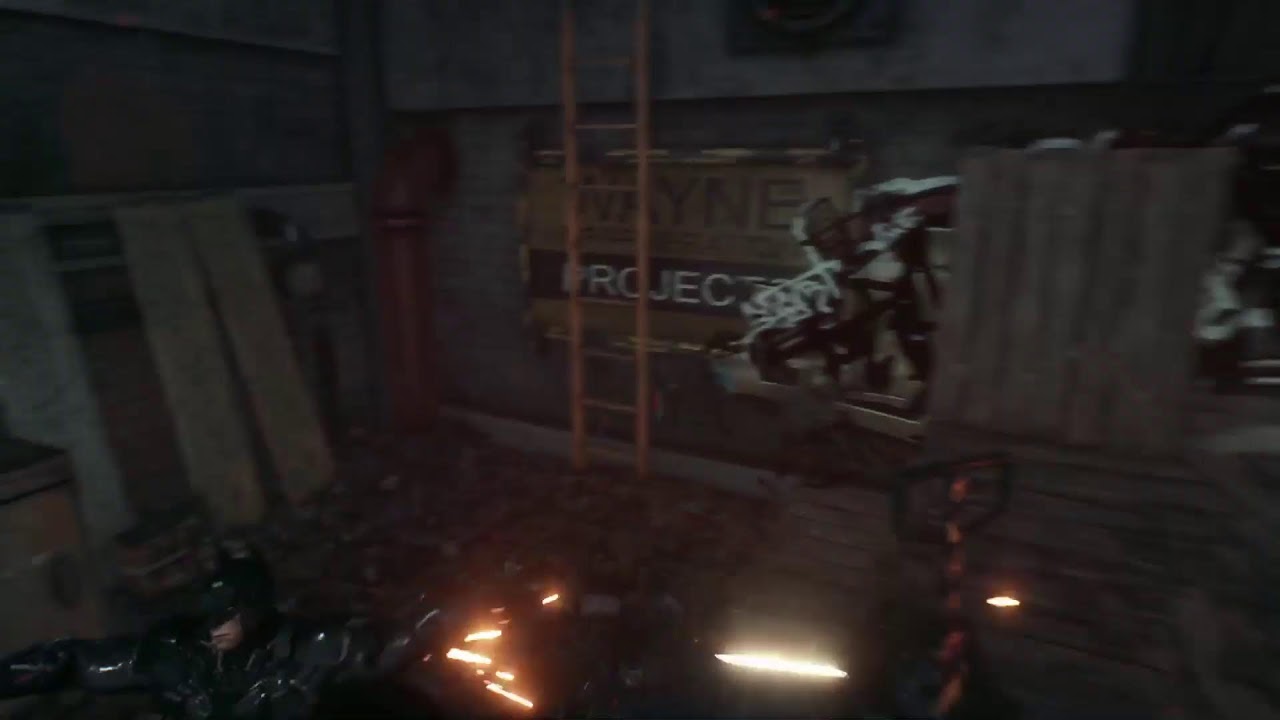 Batman Arkham Knight Breaking into the Studio