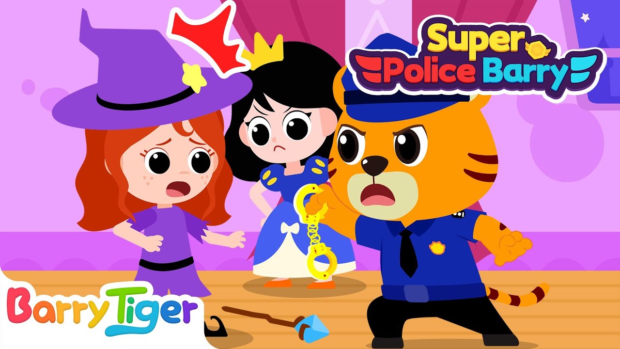 Rescue the Missing Princess[NEW] | Police Cartoons | Super Police Barry | Kids Cartoons -BarryTiger