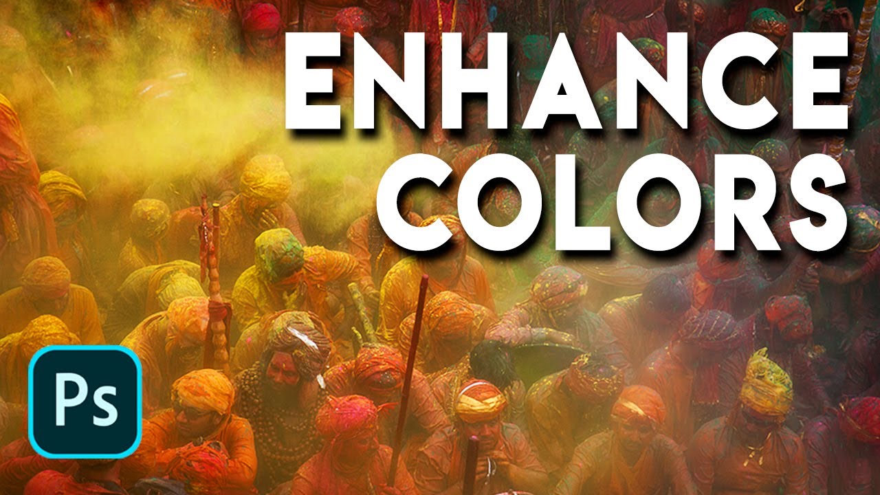 How to Edit Holi Photos | Enhance Colors with Selective Color Tool in Photoshop [Hindi]