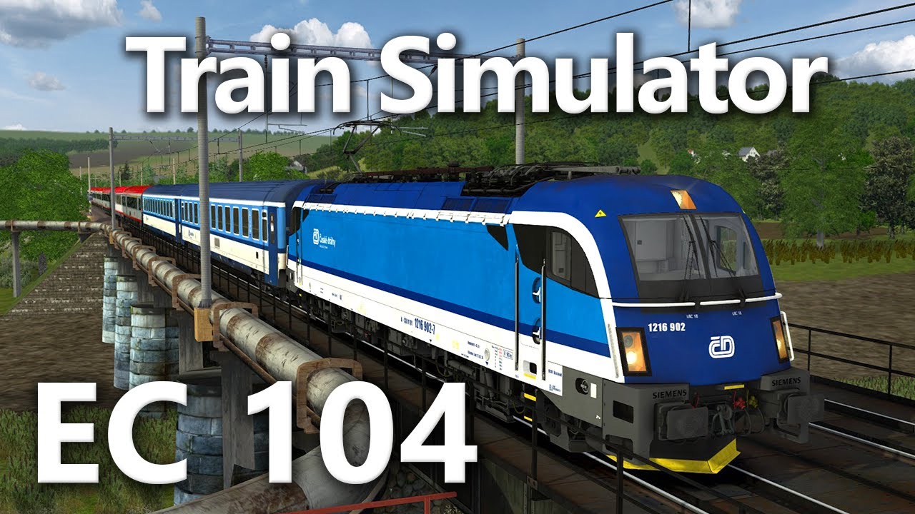 Train Simulator | EC 104 Staré Město u U.H. - Přerov