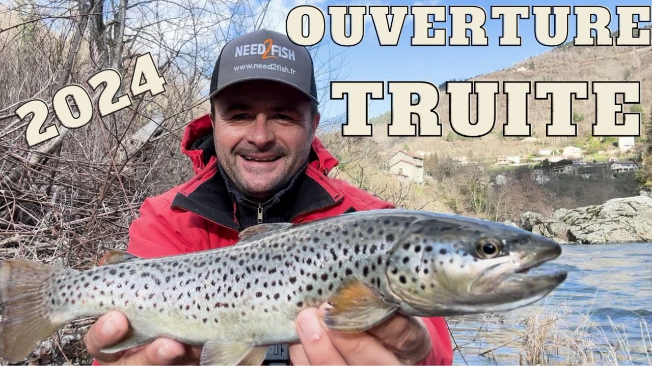Ouverture TRUITE 2024, avec Baptiste et Louan  #browntrout #trout