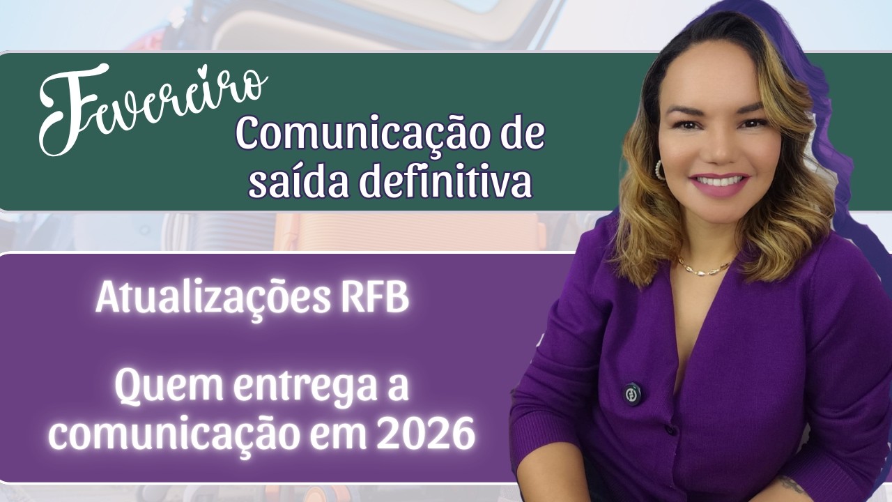 Fevereiro - Comunicação de Saída Definitiva  🏃‍➡️🏃‍➡️