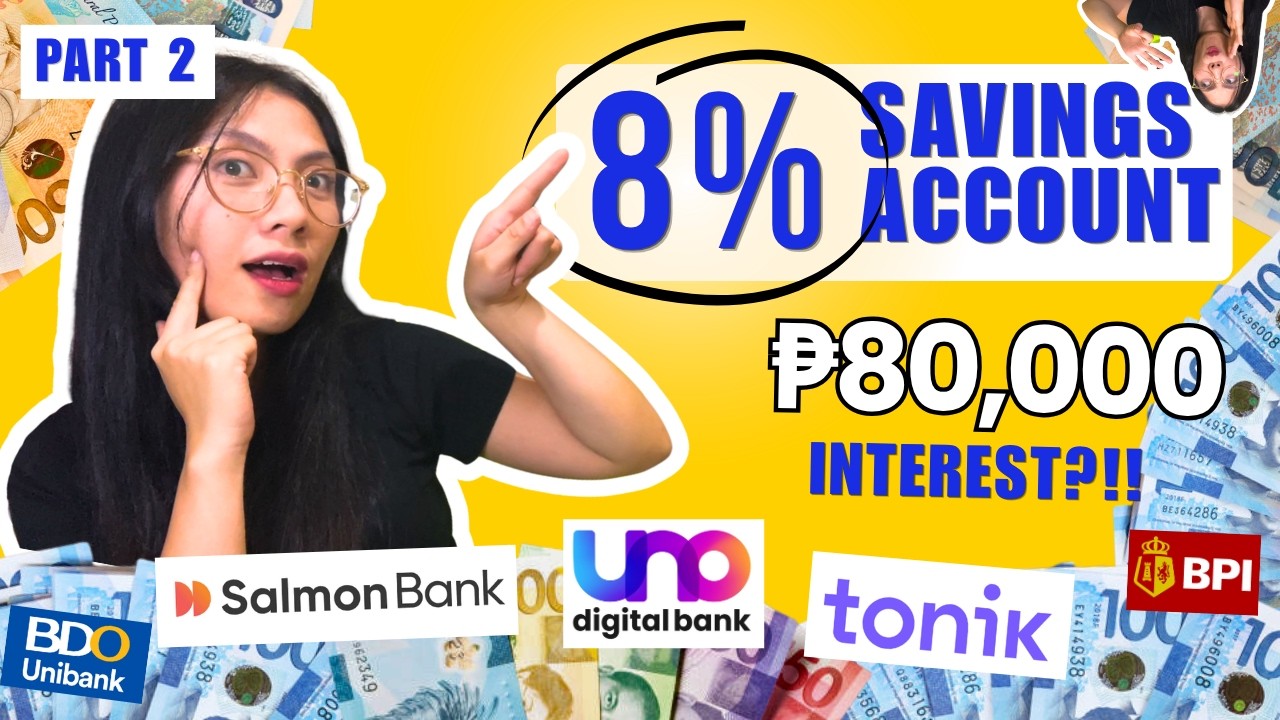 BEST HIGH INTEREST SAVINGS ACCOUNTS PHILIPPINES 2026 | Beginners & Pros | Tonik vs Salmon vs UNO
