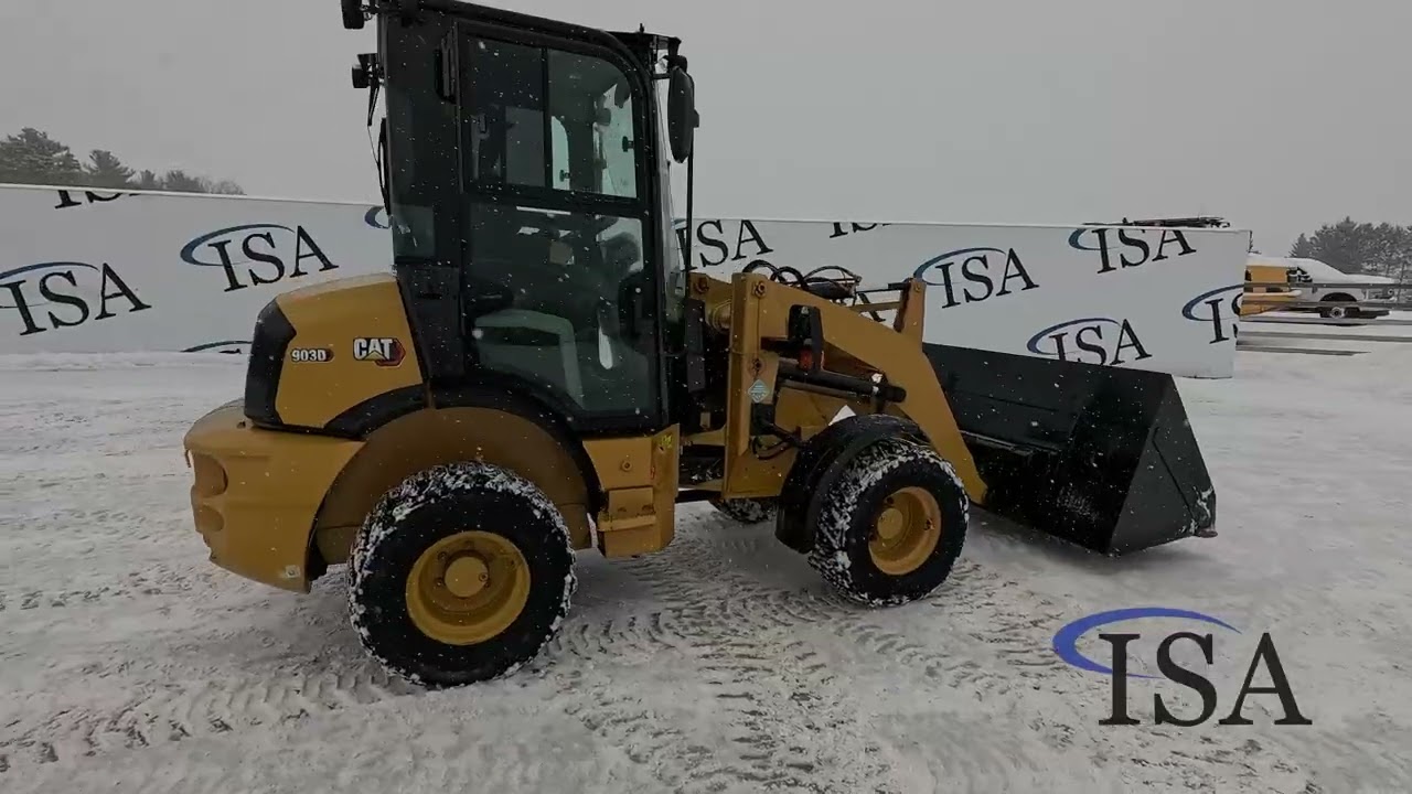 60001 - Caterpillar  903D Wheel Loader will be sold at auction!