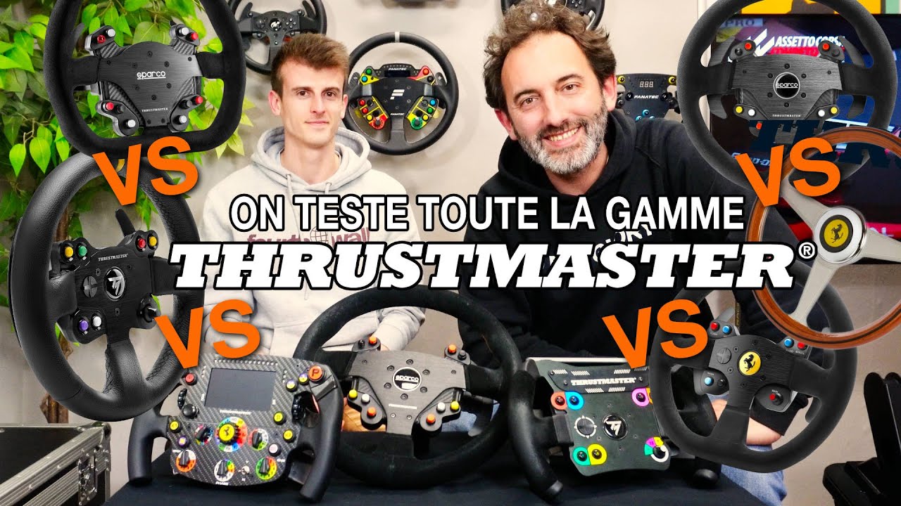 On a testé TOUS les volants Thrustmaster : Notre avis sur 10 modèles