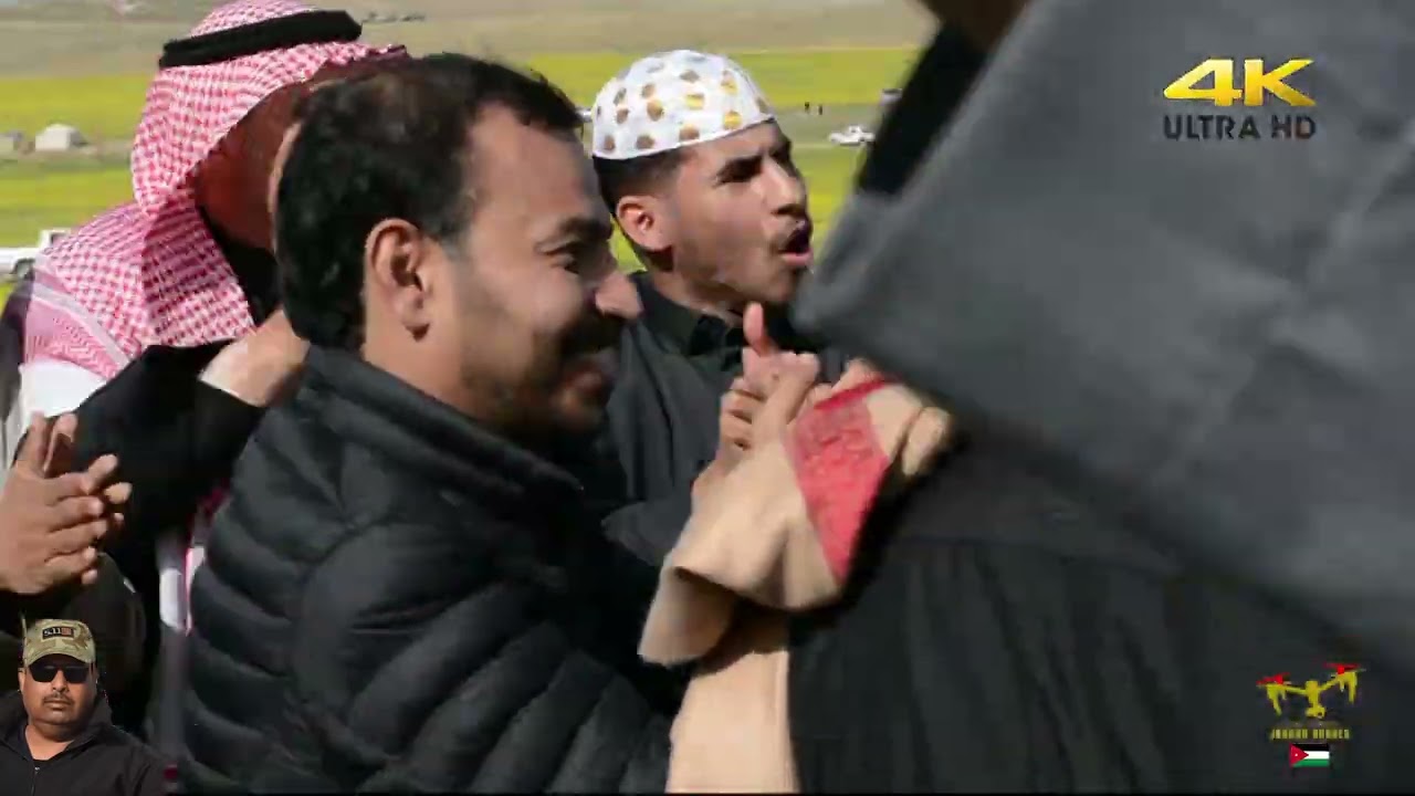 شاهد منطقة بريقا- محافظة المفرق  زوار من المملكة العربية السعودية-الشيخ اخوزبنة ورفاقة 2026