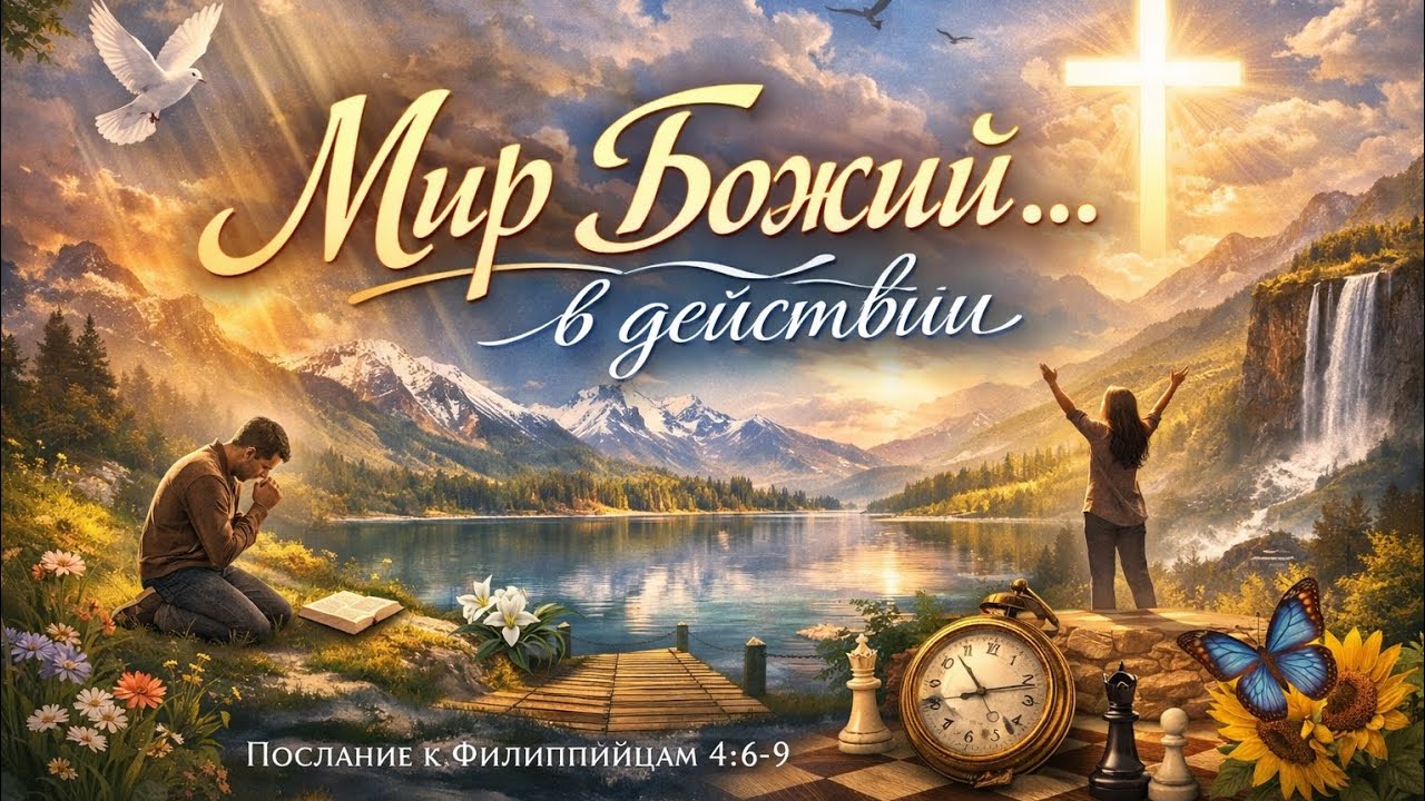 1 февраля 2026г. МИР БОЖИЙ... В ДЕЙСТВИИ. ФЛП 4:6-9