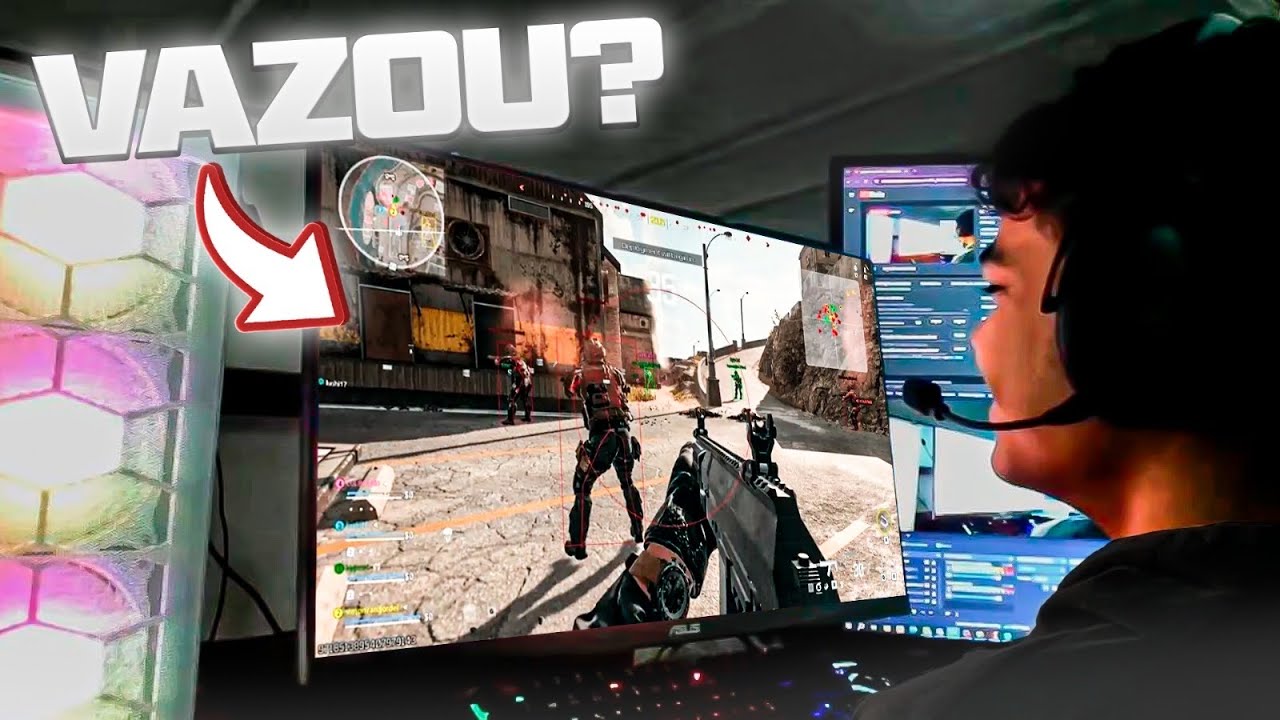 JOGUEI um CAMPEONATO MOSTRANDO meu MONITOR (provando que sou legit)