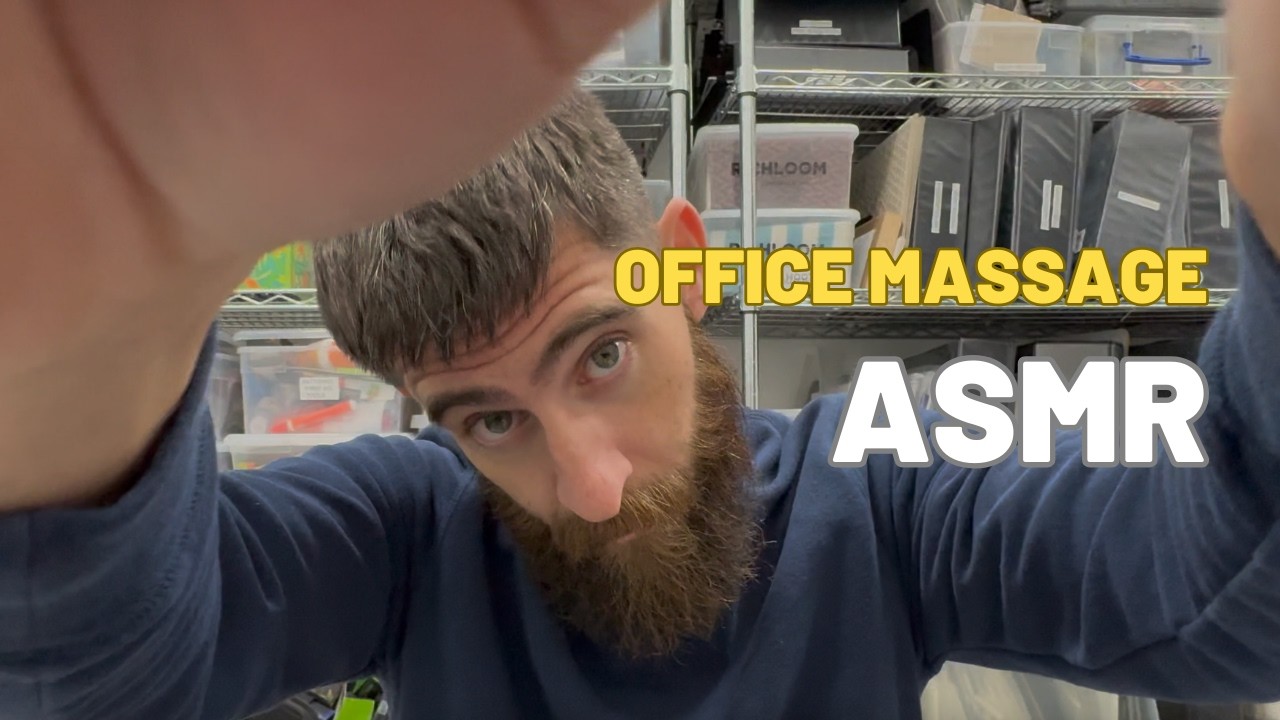 Early Morning Office ASMR Massage | No Talking
