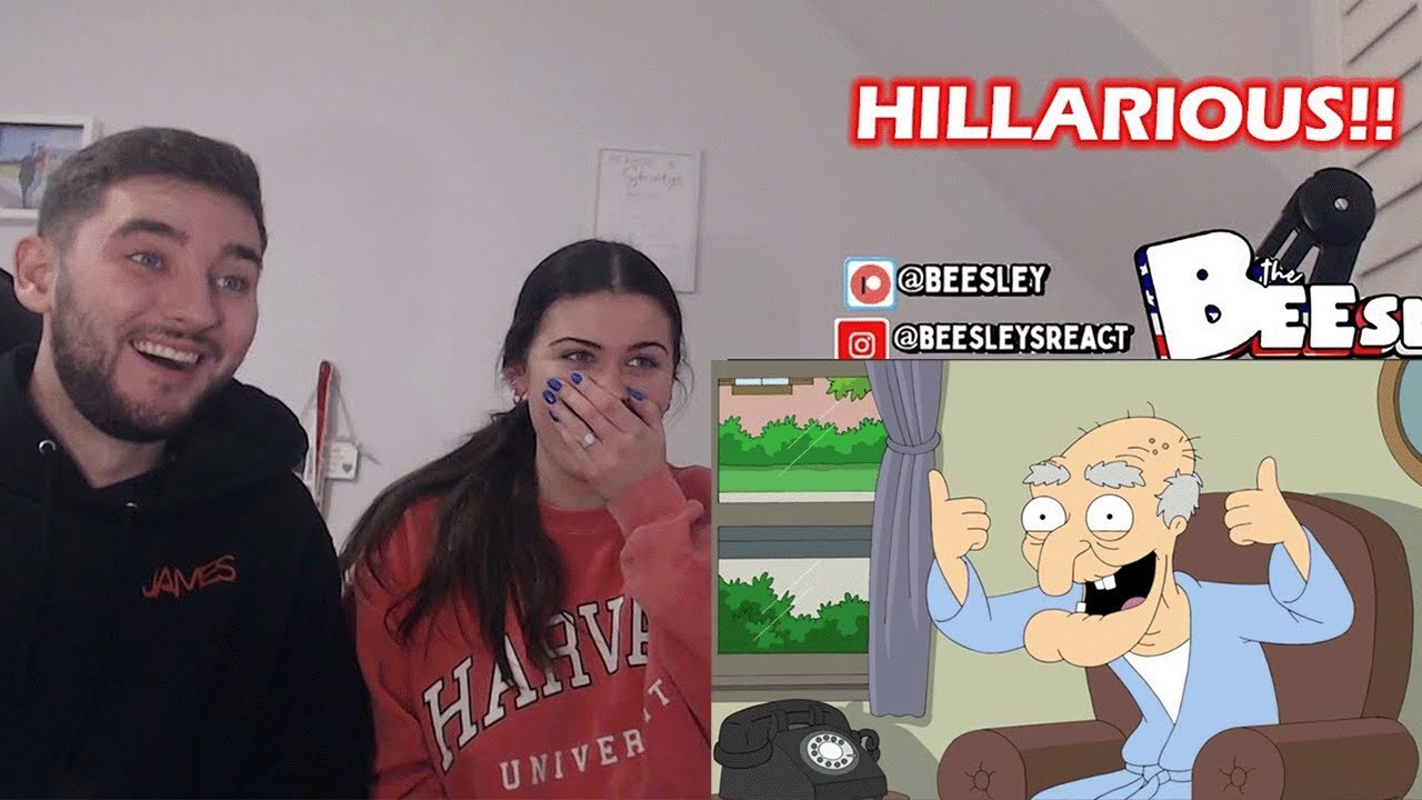 British Couple Reacts to Best of Herbert the pervert Family guy (Try not to laugh)