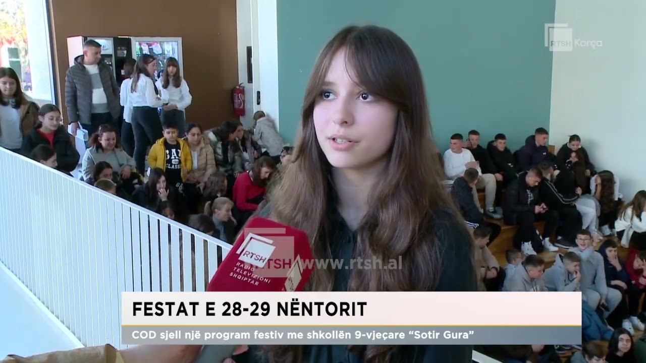 Festat e 28-29 nëntorit. COD sjell një program festiv me shkollën 9-vjeçare “Sotir Gura”
