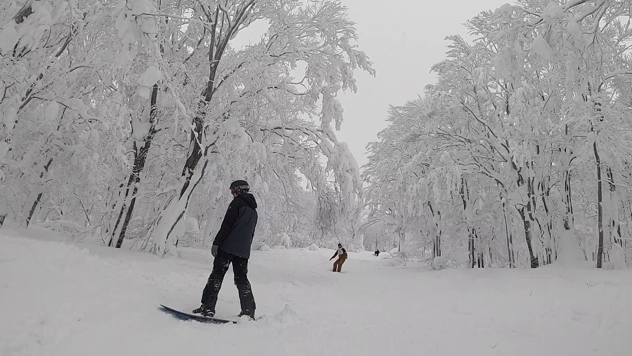 Snowboarding Hakkoda, Aomori Pref