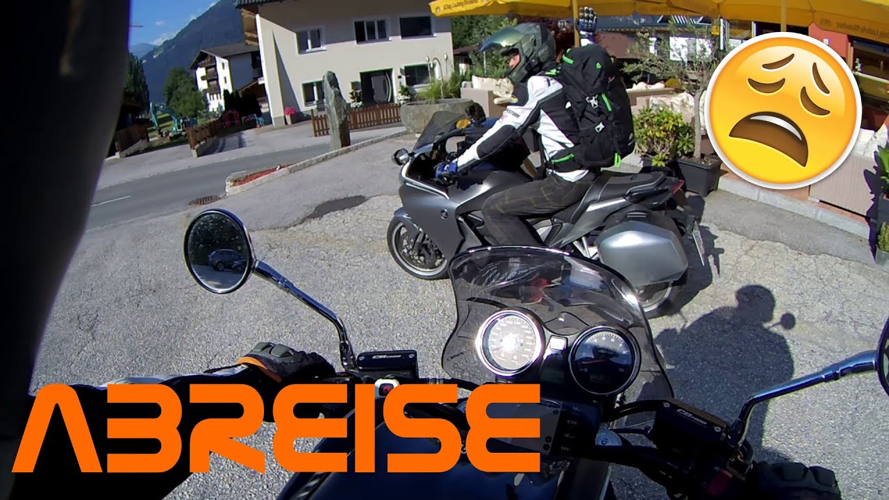 Alpen-Tour Tag 8: Tag der Abreise -  #MotoVlog 201 | CB 1300