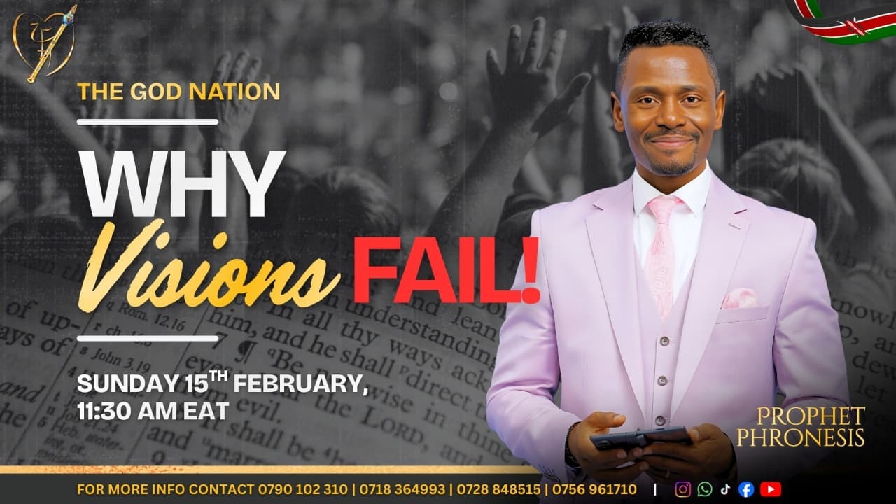 WHY VISIONS FAIL (UNFULFILLED DREAMS) || PROPHET PHRONESIS