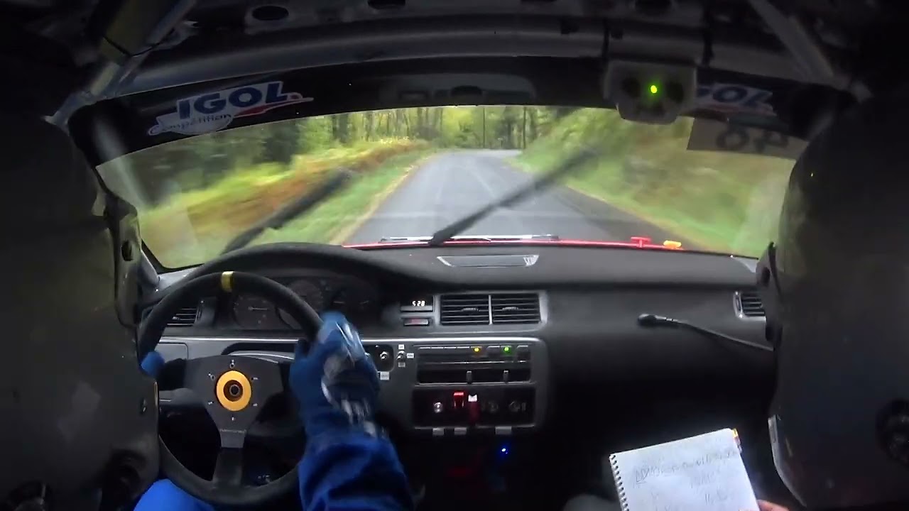 Onboard ES 10 Rallye des Monts Dôme - Honda Civic EG6 N2 / PERRIER S&T