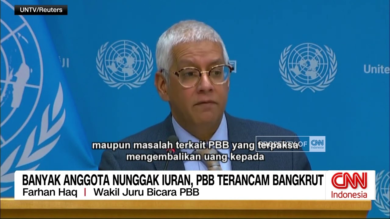 Banyak Anggota Nunggak Iuran, PBB Terancam Bangkrut