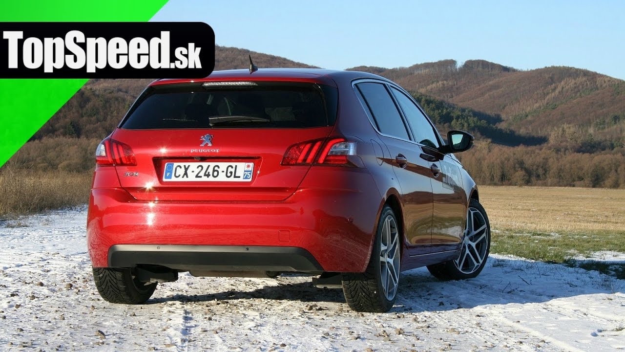 Test Peugeot 308 THP155 TopSpeed.sk