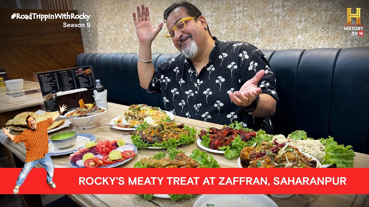 Zaffrani Kadhai Chicken at Zaffran The Mughlai Dining Saharanpur | #RoadTrippinwithRocky S9 | D01V05