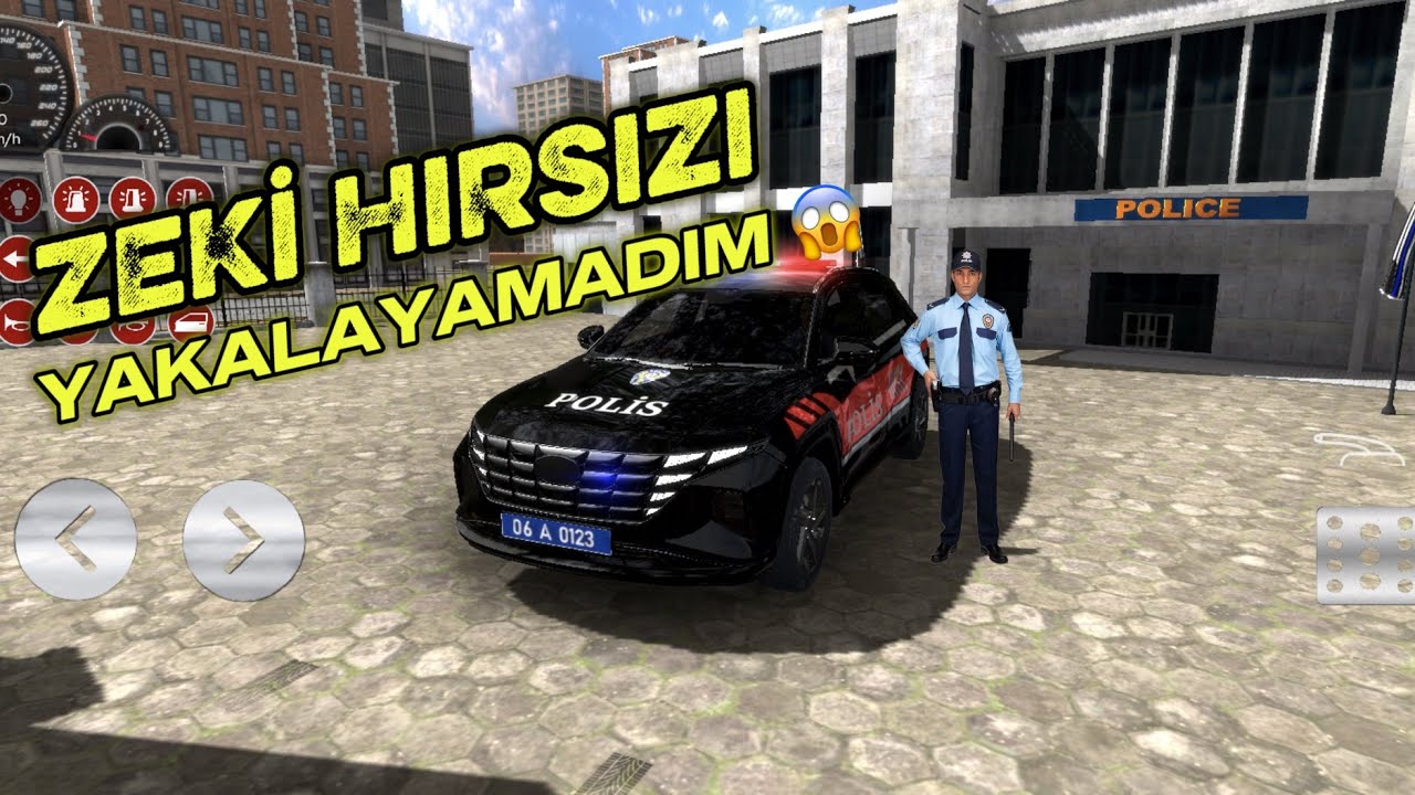 Yeni Polis Arabam İle Suçluları Yakaladım 🚔 #polisarabası #Polisoynu #arabaoyunları #araba #devriye 
