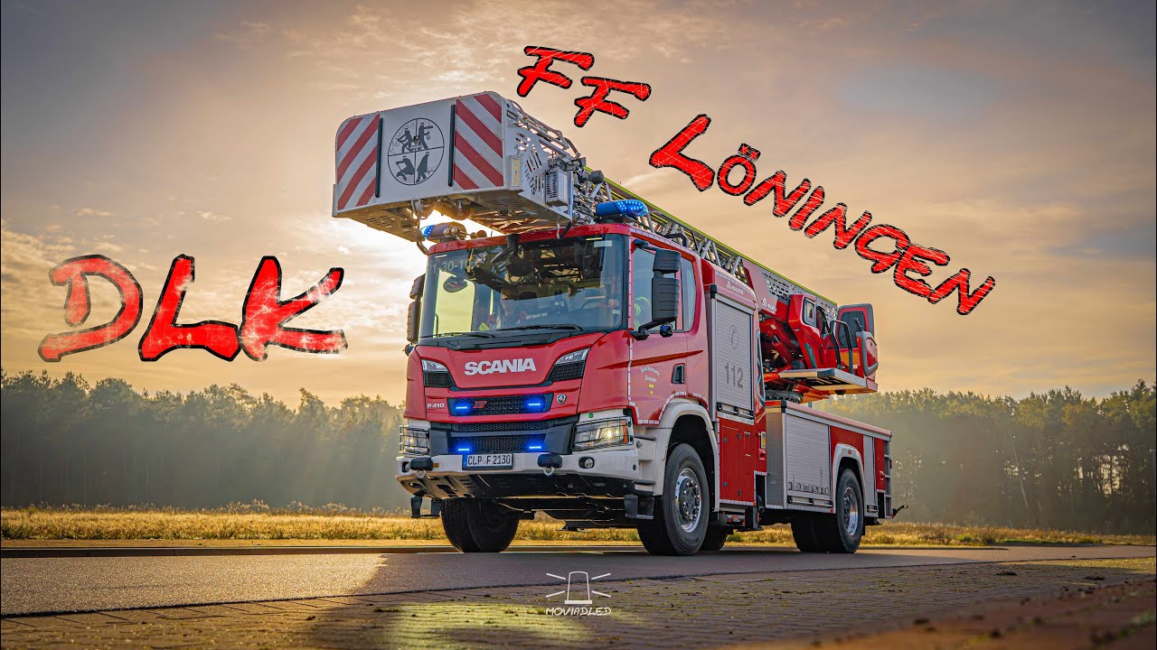 Freiwillige Feuerwehr Löningen DLK 23/12 Allrad Drehleiter // Magirus