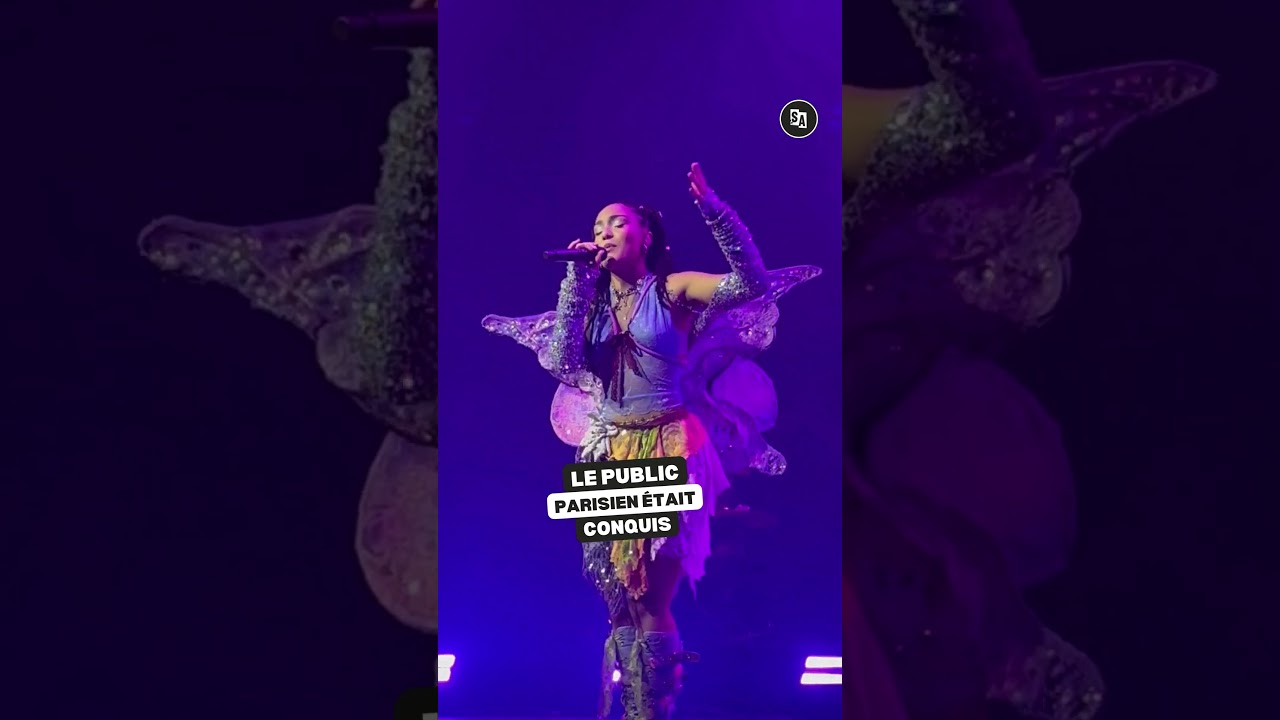 Candice, premier show réussi à la Salle Pleyel à Paris