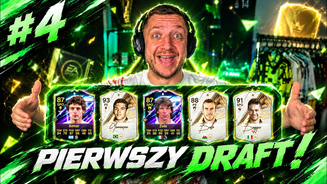 M&Oacute;J..E PIERWSZY DRAFT...Y! - FC 27 ULTIMATE TEAM #1