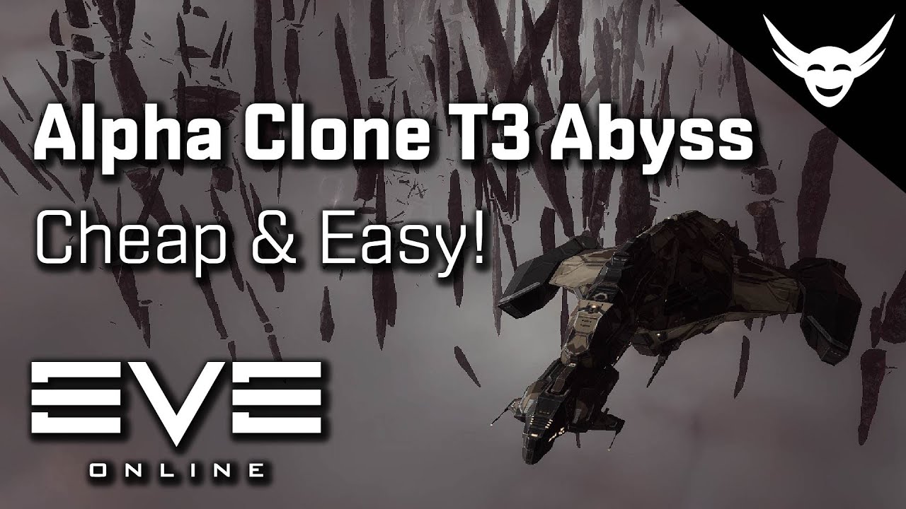 EVE Online - (80мил/ч) ЛЕГКИЙ альфа-клон T3 Abyss fit